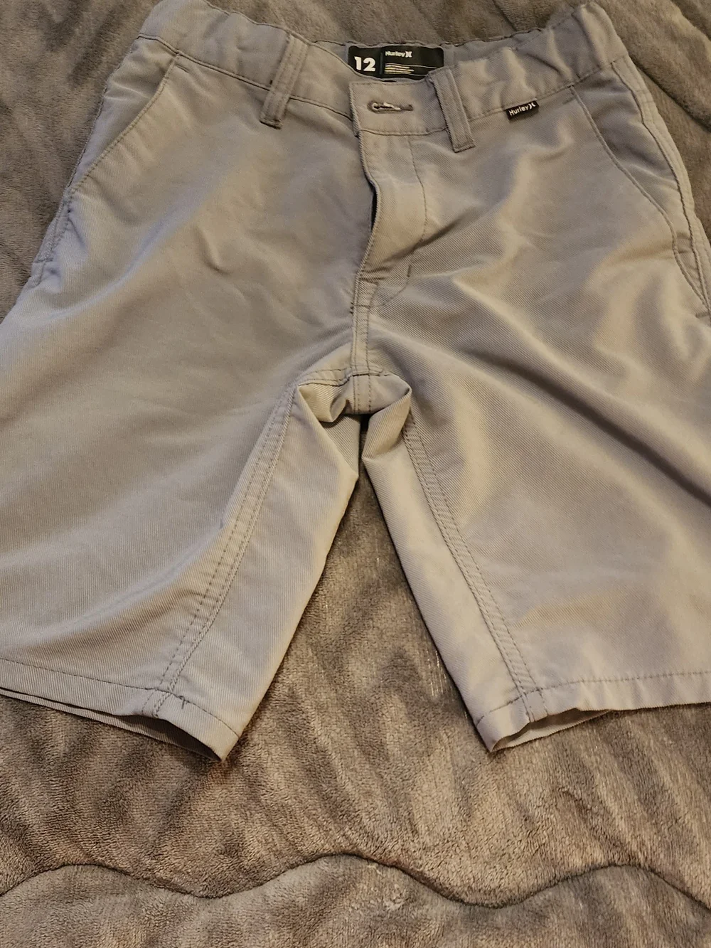 Hurley Boys Light Gray Performance Shorts